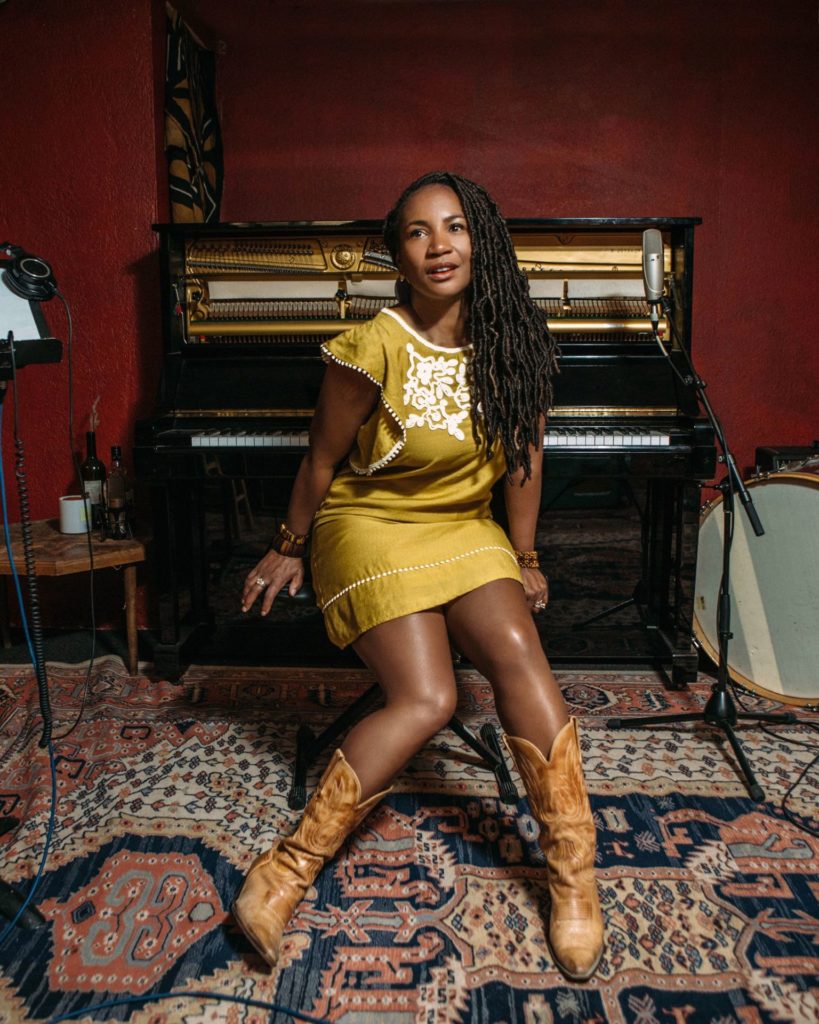 Singer wongwriter Miko Marks will perform a blend of country, blues, gospel, roots, and Americana at FreshGrass 2022. Press photo courtesy of Mass MoCA