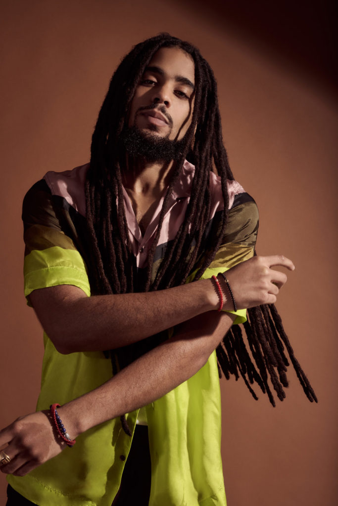 Rock and rap artist Skip Marley, grandson of Bob Marley, will perform at FreshGrass 2022. Press photo courtesy of Mass MoCA
