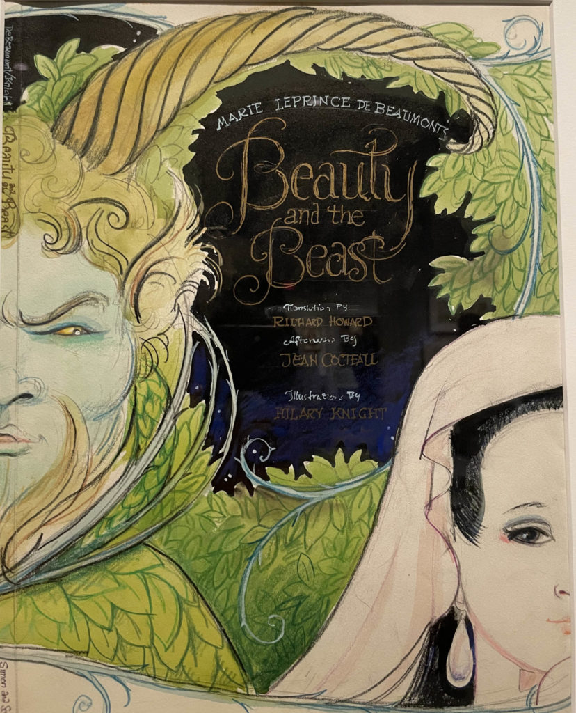 Hilary Knight's cover art for Beauty and the Beast appears in The Art of Hilary Knight at the Norman Rockwell Museum.