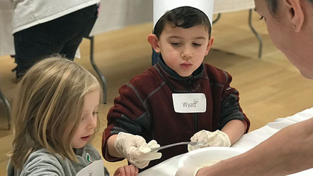 The Clark Art Institute hosts Kids Can Cook, a workshop in winter holiday week.
