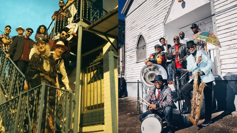 Squirrel Nut Zippers and the Dirty Dozen Brass Band will perform live.