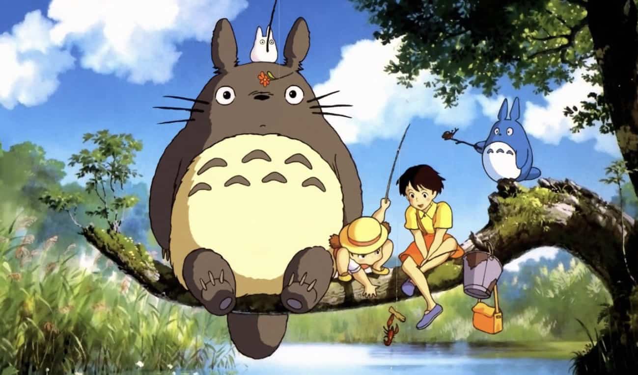 ﻿﻿In Miyazaki's gentle classic film, Satsuki and Mei move with their father to the country while their mother is facing illness and meet guardians of the forest.
