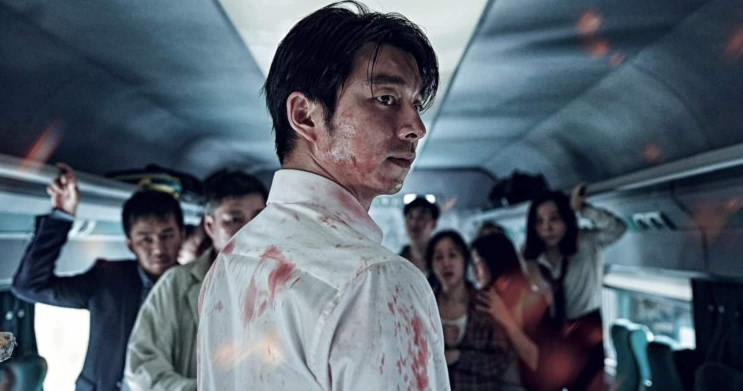 In a zombie horror-thriller Korean film, a group of passengers on a bullet train fight their way through a viral outbreak.
