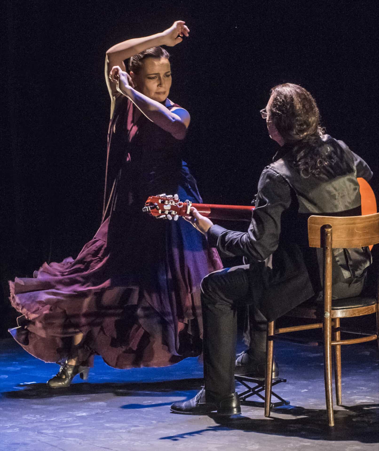 Noche Flamenca, led by Soledad Barrio, will perform as artists in residence. Press photo courtesy of Williams College