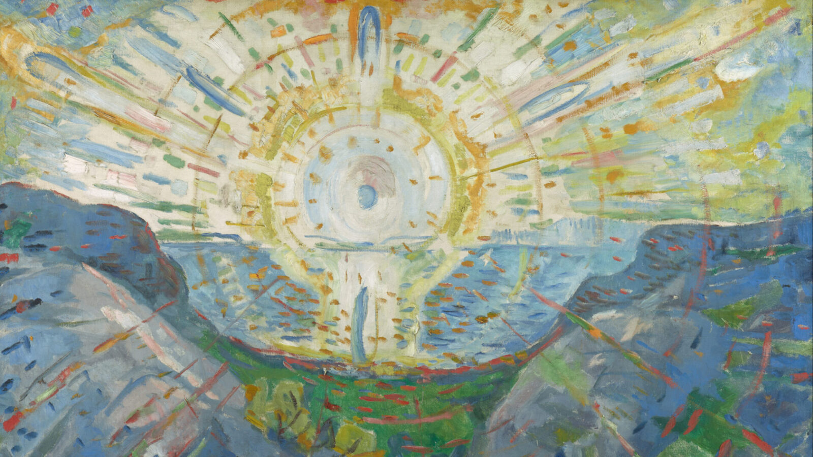 Edvard Munch, The Sun, 1912. Munchmuseet, Artists Rights Society, New York.