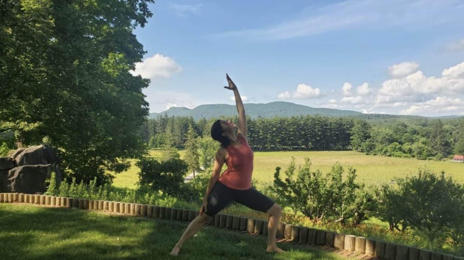 Naumkeag will offer a yoga workshop in the gardens. Press photo courtesy of Naumkeag