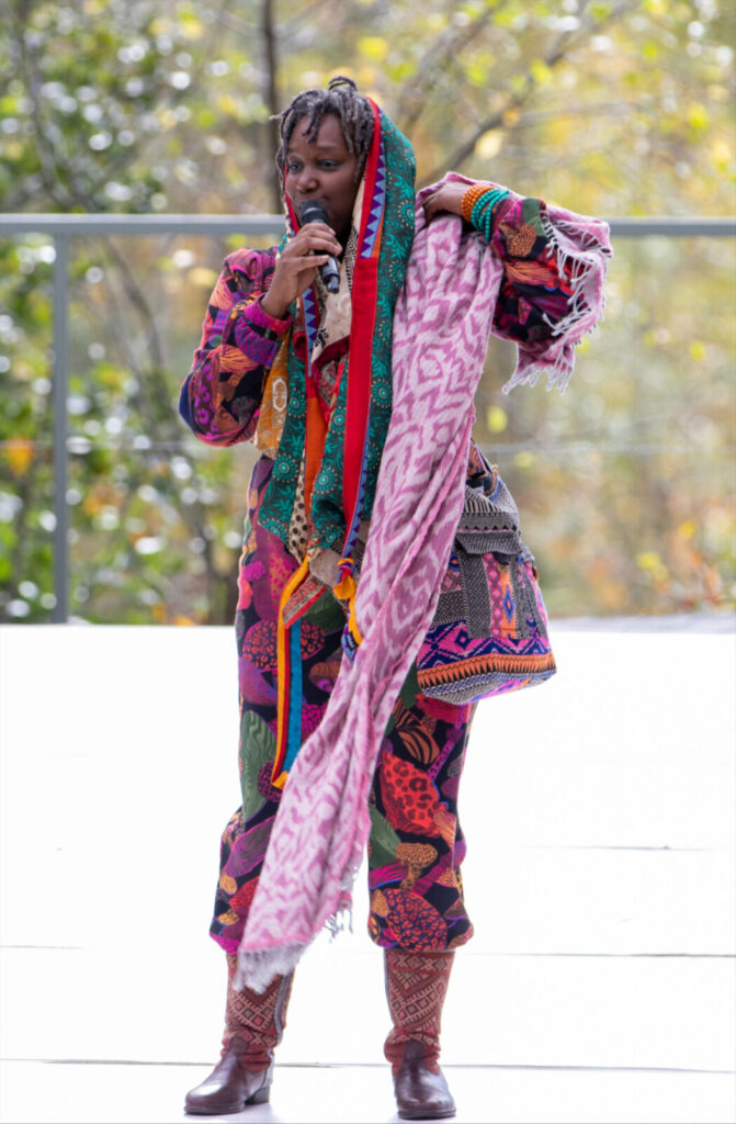 Internationally acclaimed musician and artist Imani Uzuri performs at the BRIDGE Gala. Press photo courtesy of BRIDGE