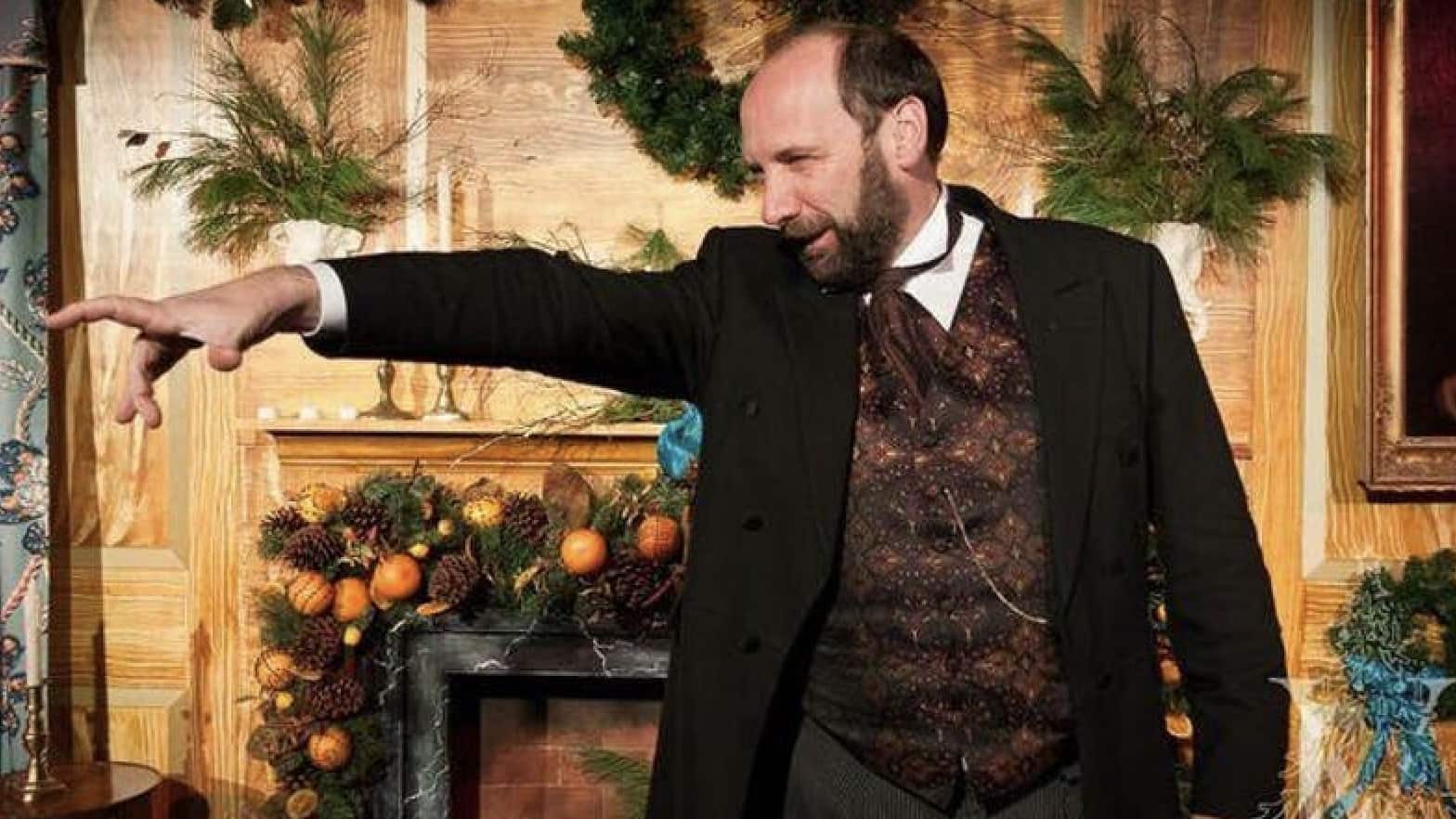 The great-great-grandson of the literary legend Charles Dickens, British actor Gerald Charles Dickens returns to Ventfort Hall to present his ancestor’s classic work.