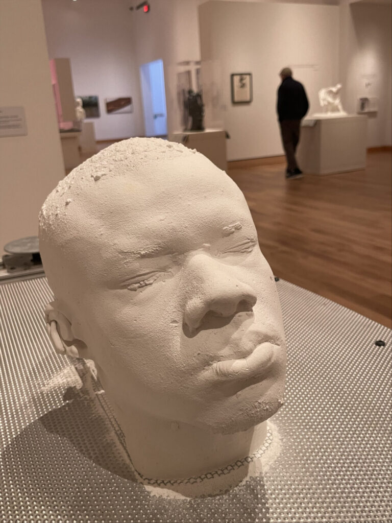 Artist Jeffrey Maris considers pressures on mind and body in 'A Still Tongue Keeps a Wise Head' in Emancipation at WCMA. Press image courtesy of WCMA and the artist