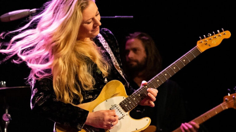 Vocalist, guitarist and songwriter Joanne Shaw Taylor shows why she has become one of the hottest live acts on the modern Blues scene. Press photo courtesy of the Mahaiwe
