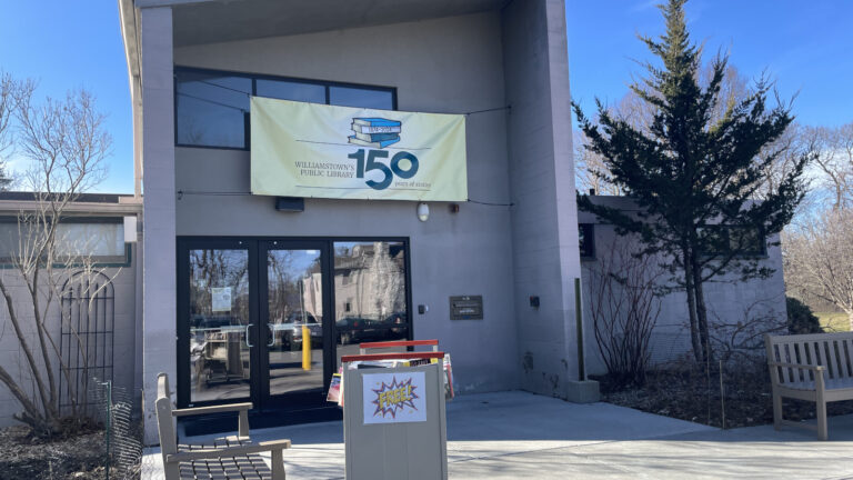 Williamstown's Milne Library celebrates its 150th birthday in early spring.